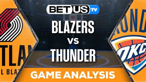 blazers thunder prediction